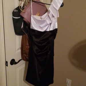 Black and White Ball Dress